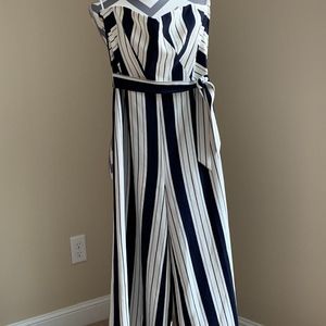 EUC Size 8 H&M Strapless Capri Jumper